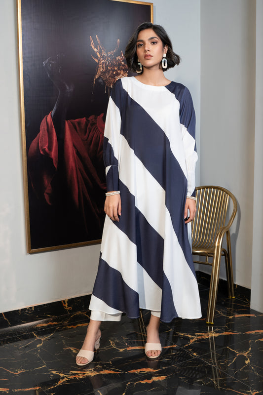 White & Black Lines Shirt