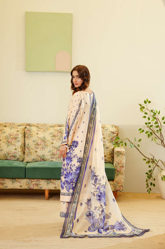 Elegant Floral - Premium Poly Lawn